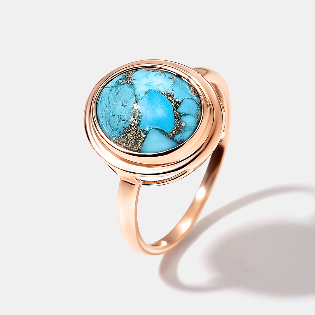 Серебряное кольцо с бирюзой