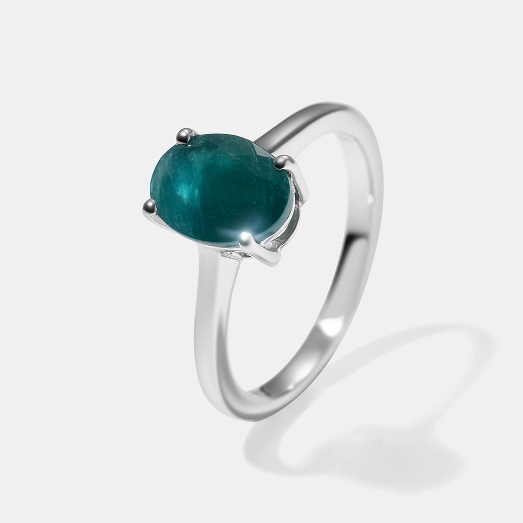 Серебряное кольцо с грандидьеритом