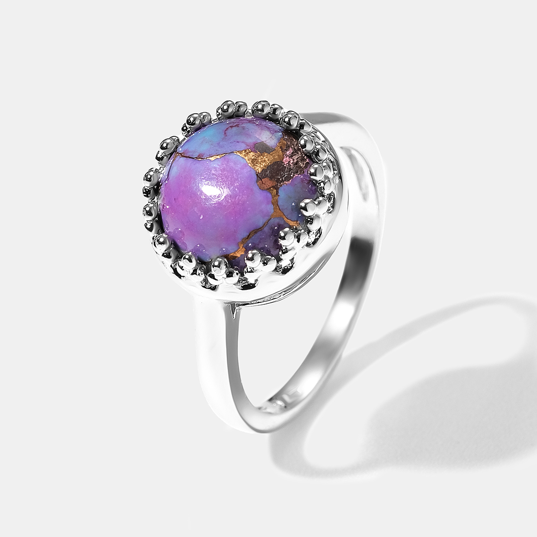 Серебряное кольцо с бирюзой Мохаве