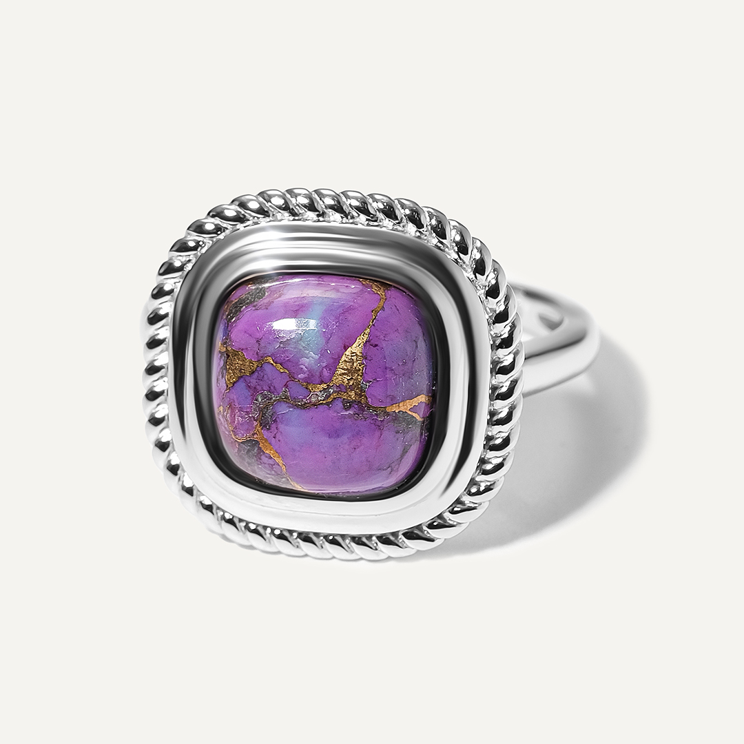 Серебряное кольцо с бирюзой Мохаве