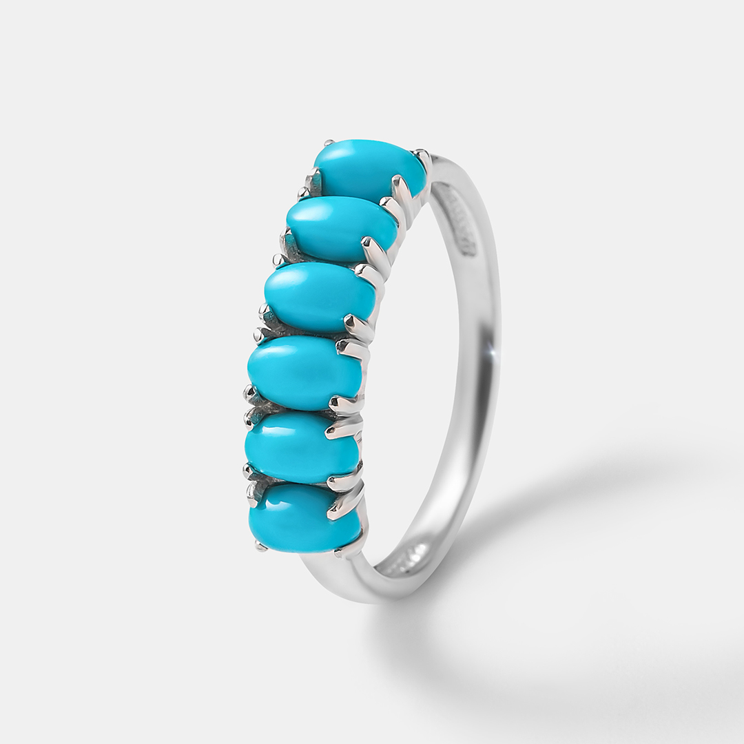 Серебряное кольцо с бирюзой