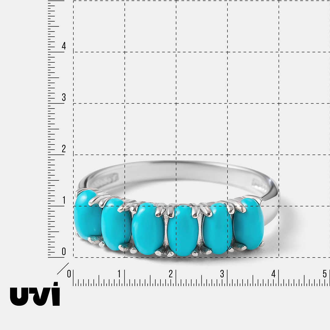 Серебряное кольцо с бирюзой
