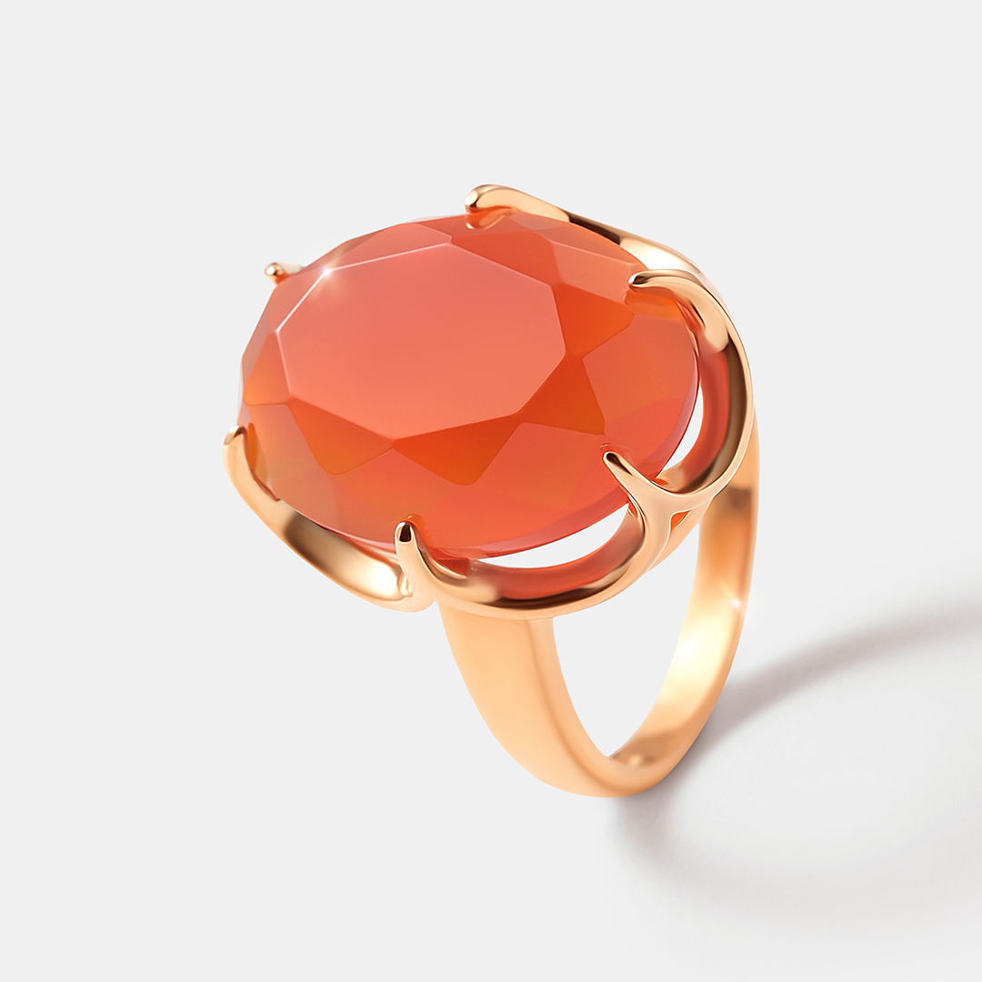 Серебряное кольцо с агатом