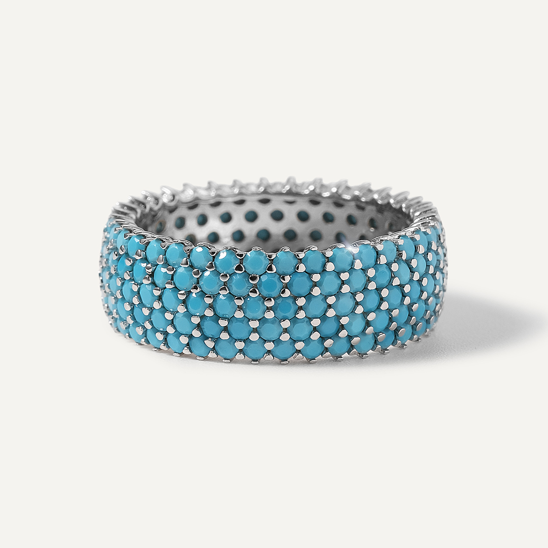 Серебряное кольцо с бирюзой