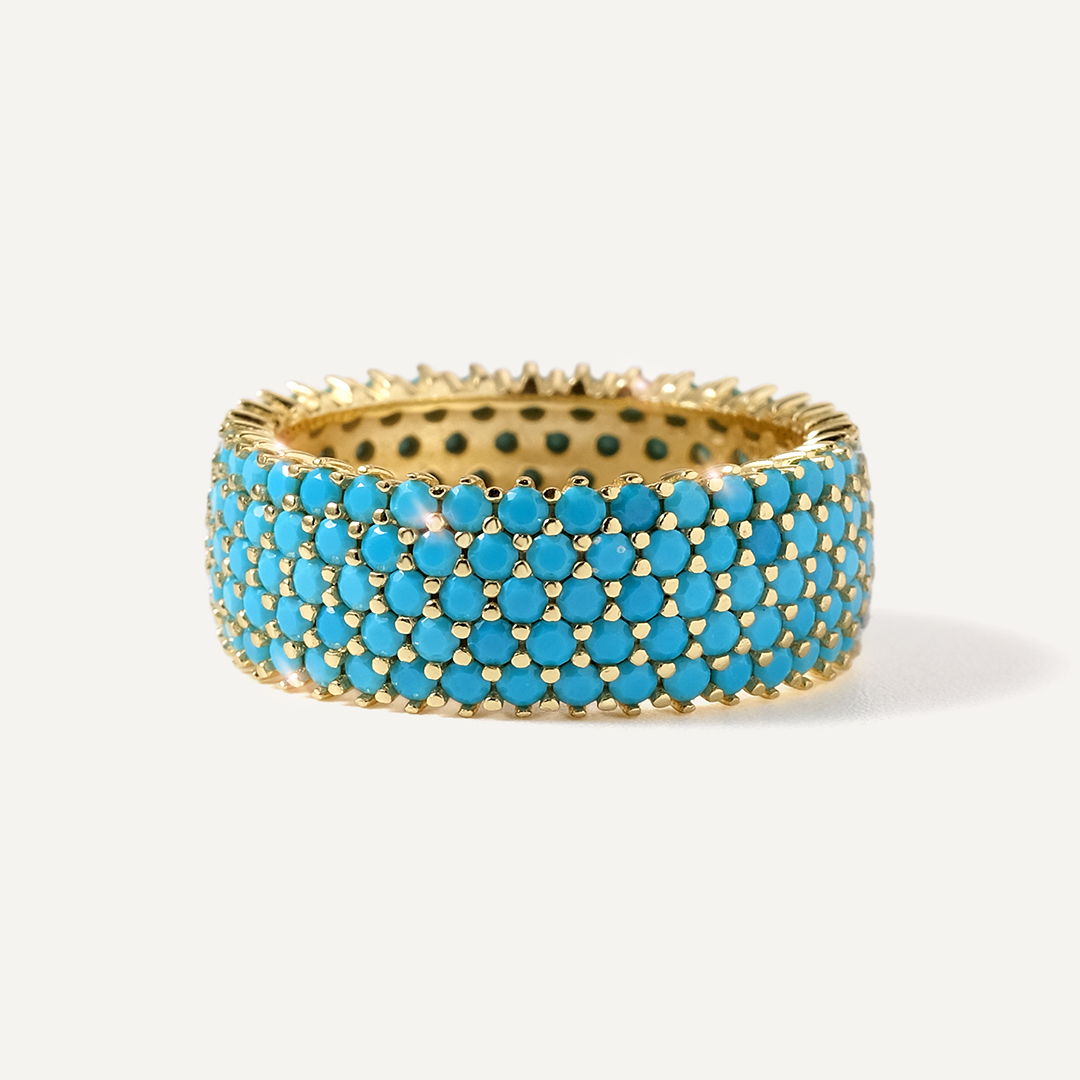 Серебряное кольцо с бирюзой