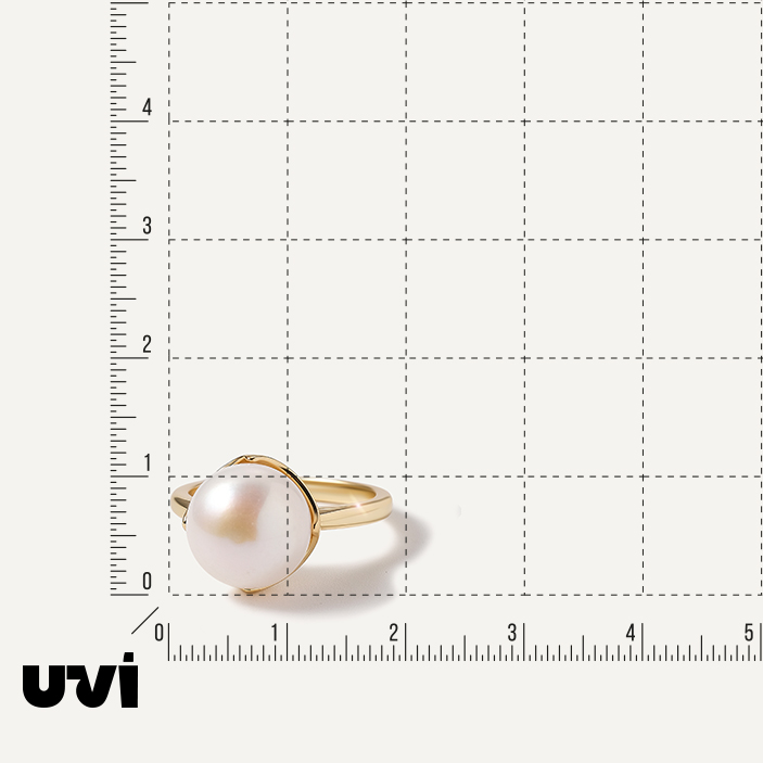 Серебряное кольцо с жемчугом