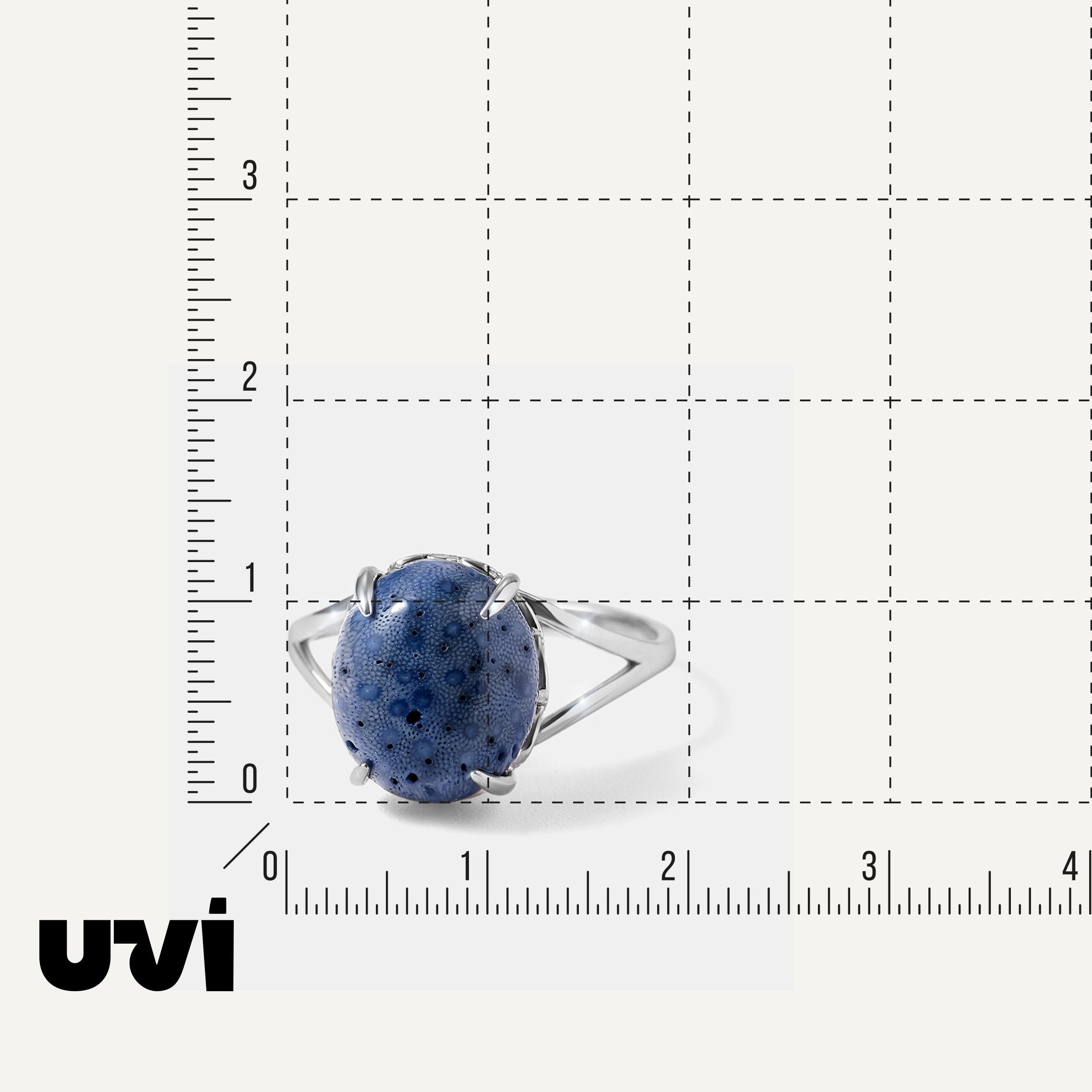 Серебряное кольцо с кораллом Акори