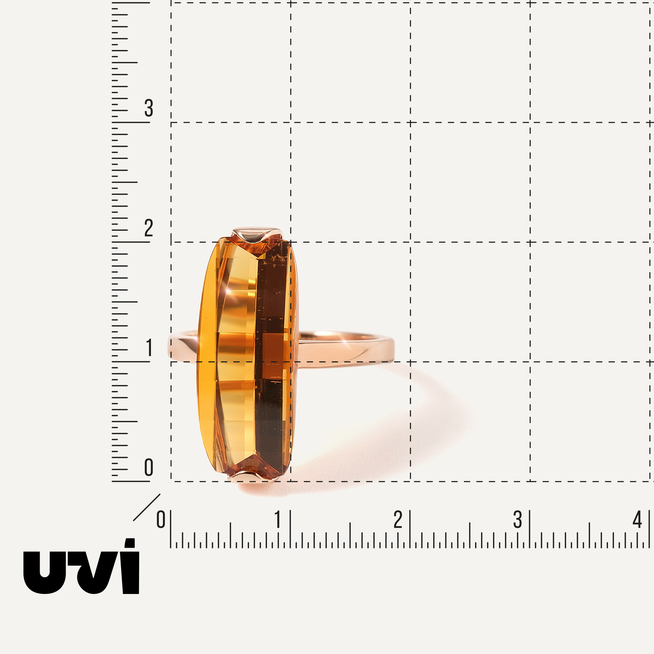 Серебряная подвеска с цитрином