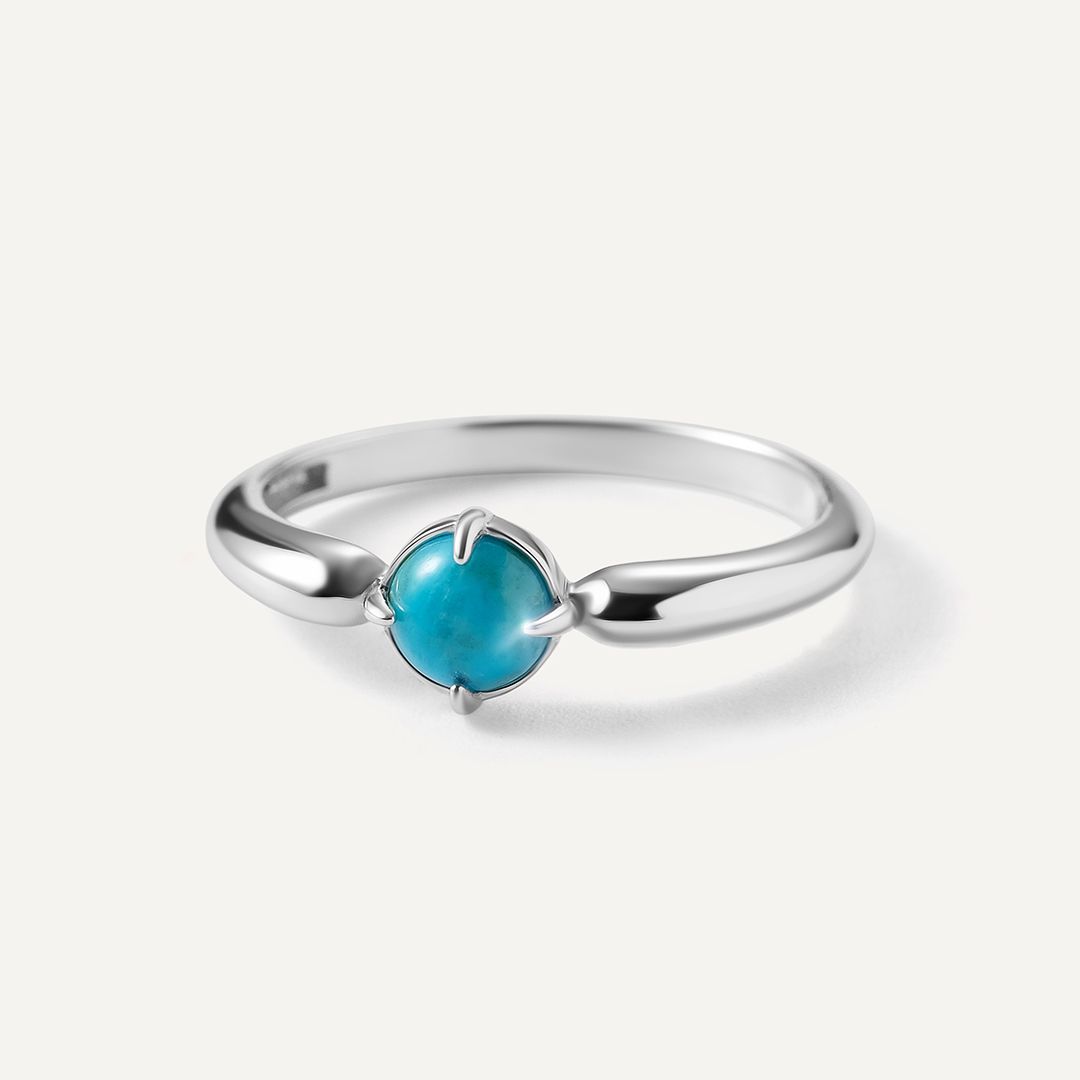 Серебряное кольцо с бирюзой