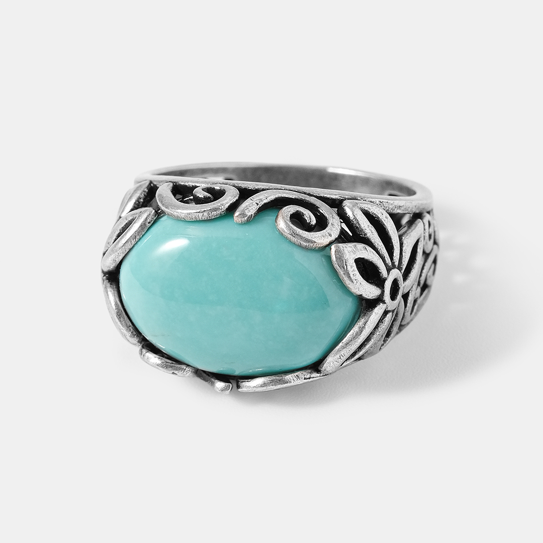 Серебряное кольцо с бирюзой