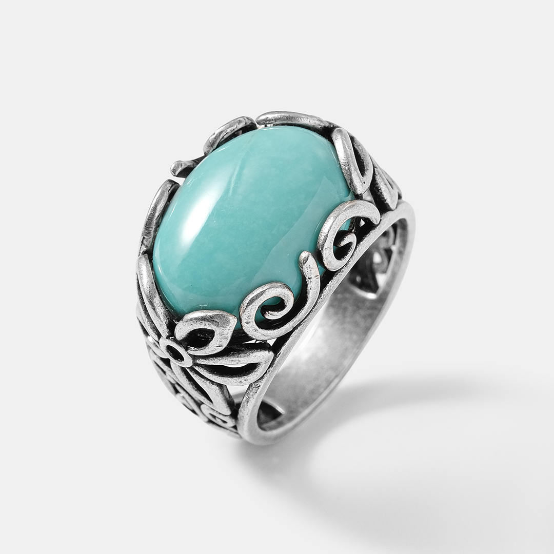 Серебряное кольцо с бирюзой