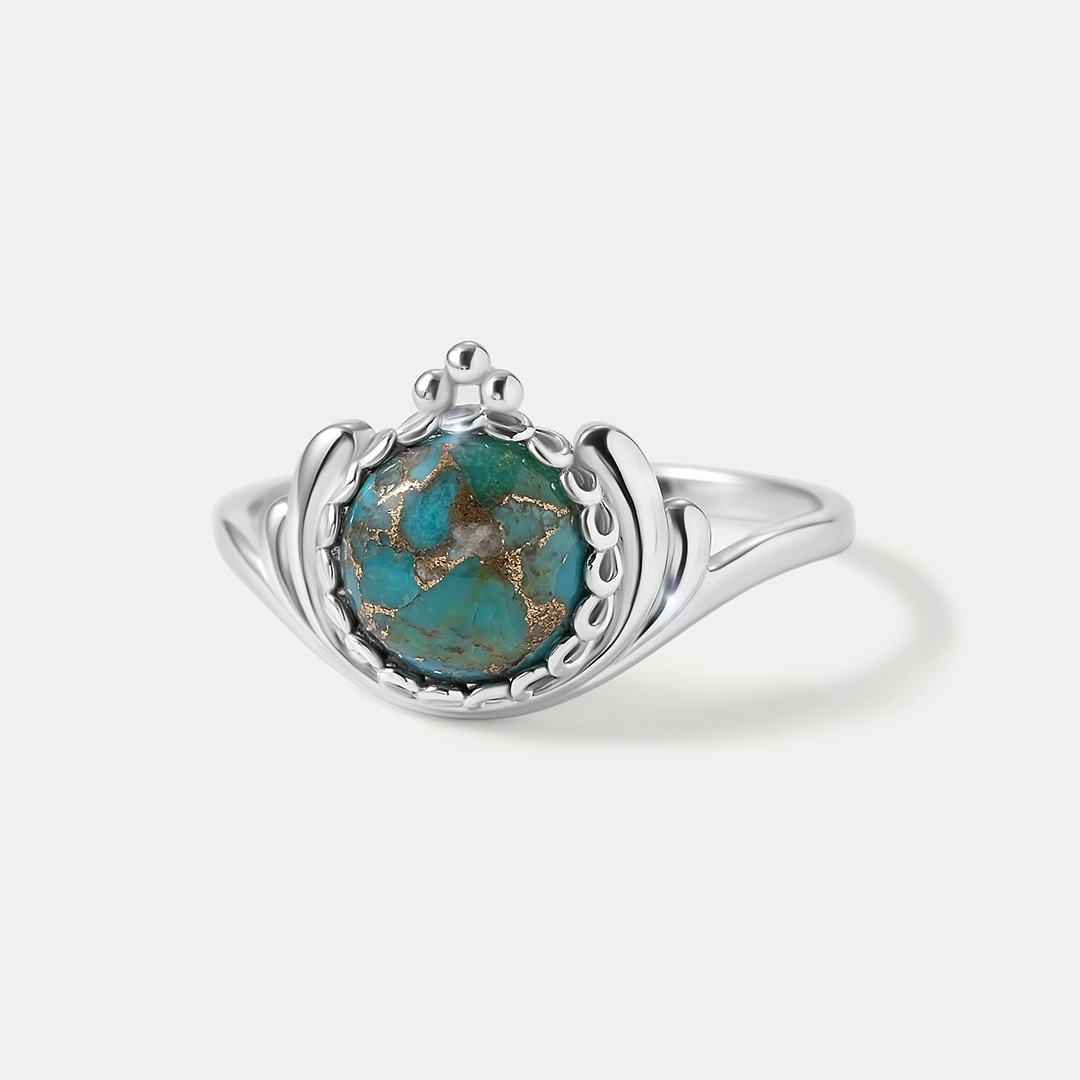 Серебряное кольцо с бирюзой