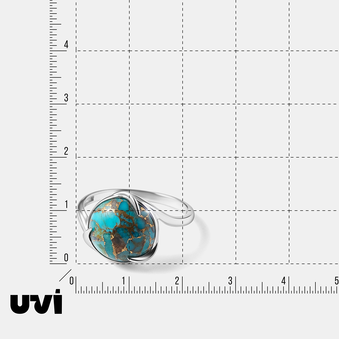 Серебряное кольцо с бирюзой