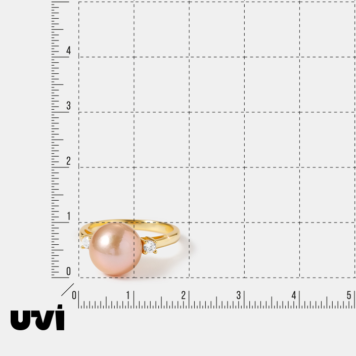 Серебряное кольцо с жемчугом Эдисон