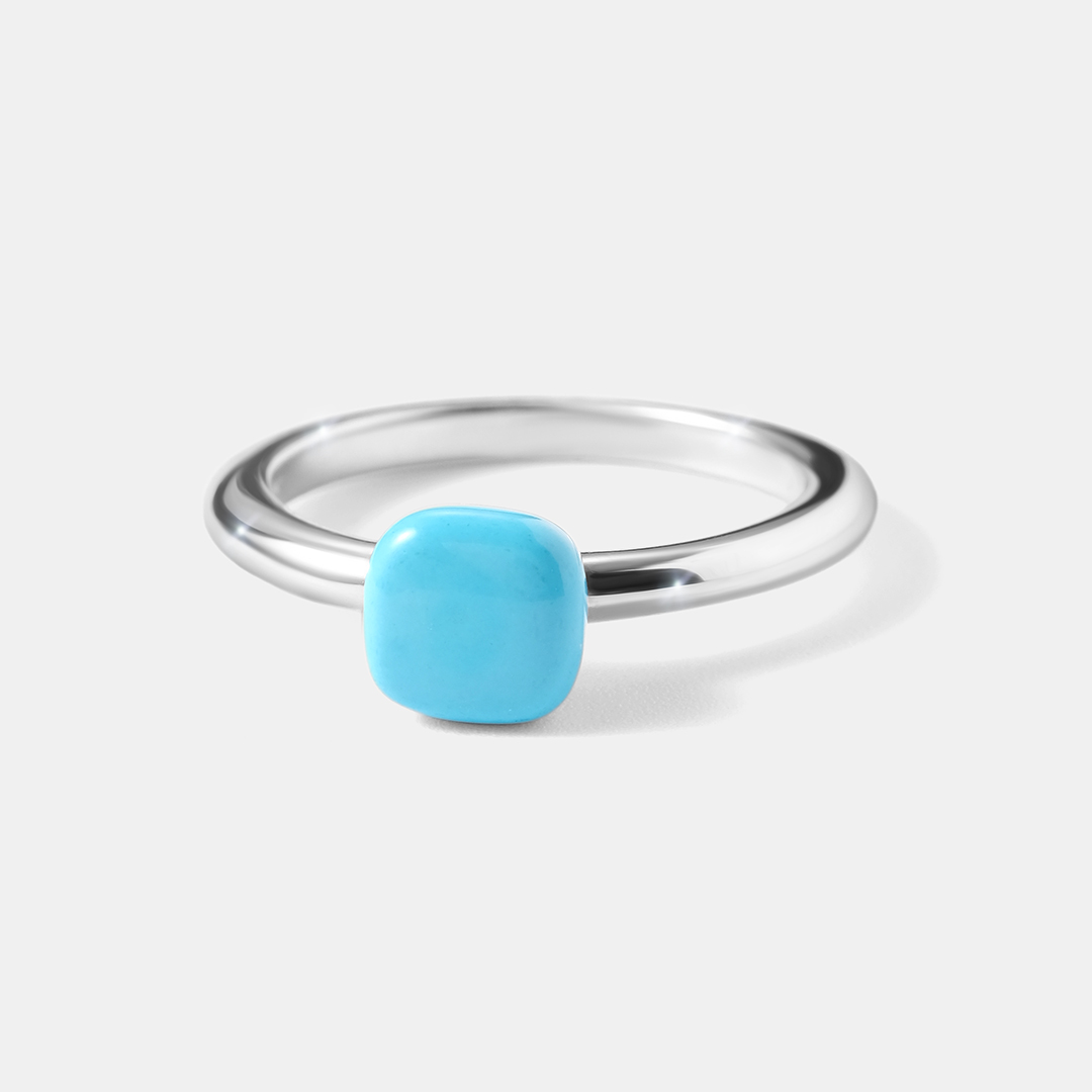 Серебряное кольцо с бирюзой