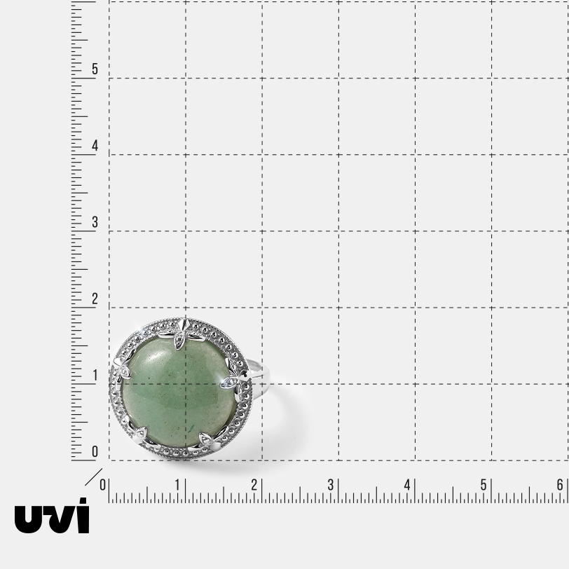 Серебряное кольцо с авантюрином