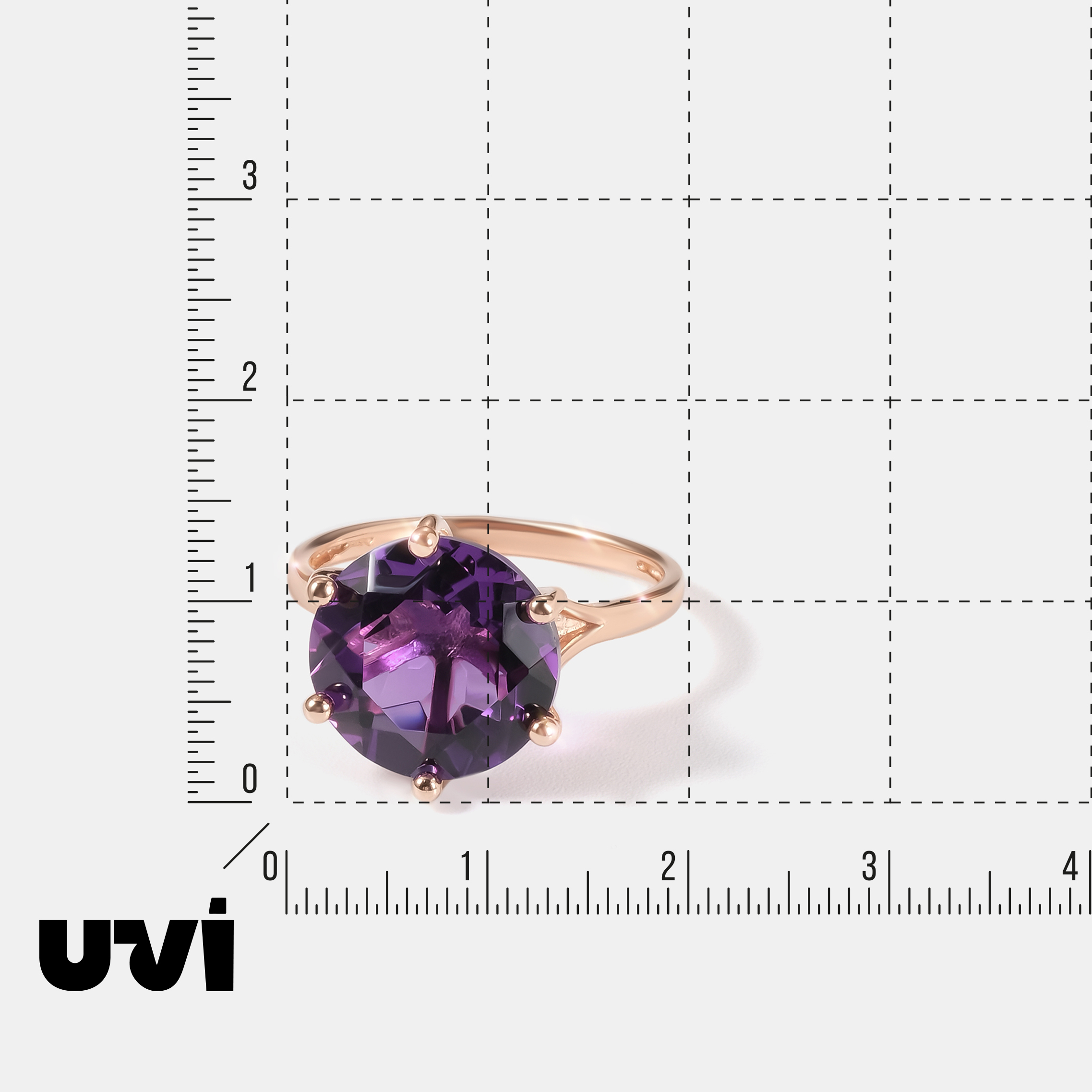 Серебряное кольцо с аметистом