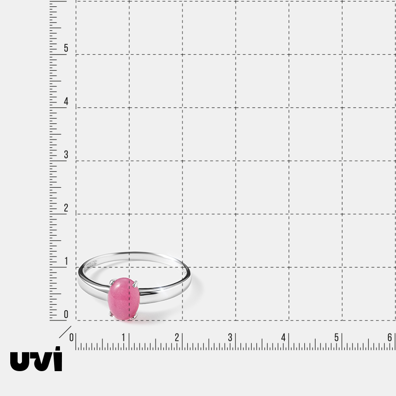Серебряное кольцо с малиновым жадеитом