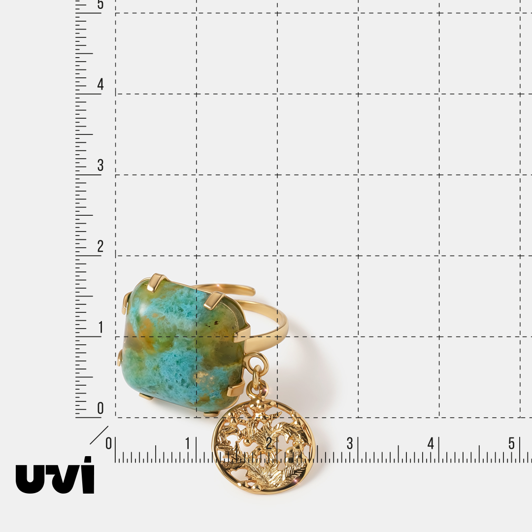 Серебряное кольцо с янтарем