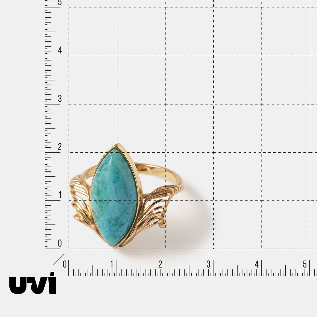 Серебряное кольцо с янтарем