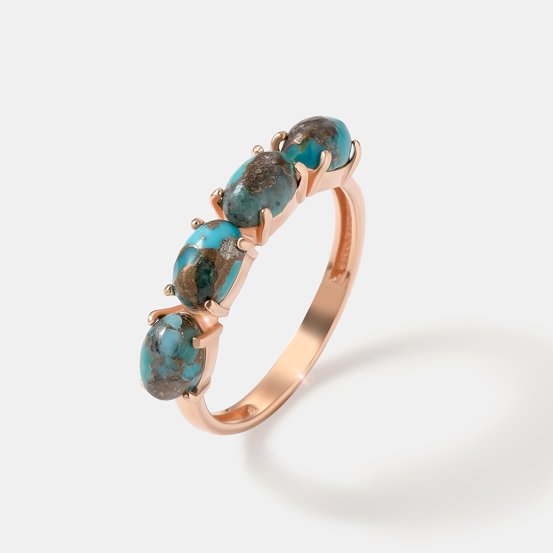 Серебряное кольцо с бирюзой
