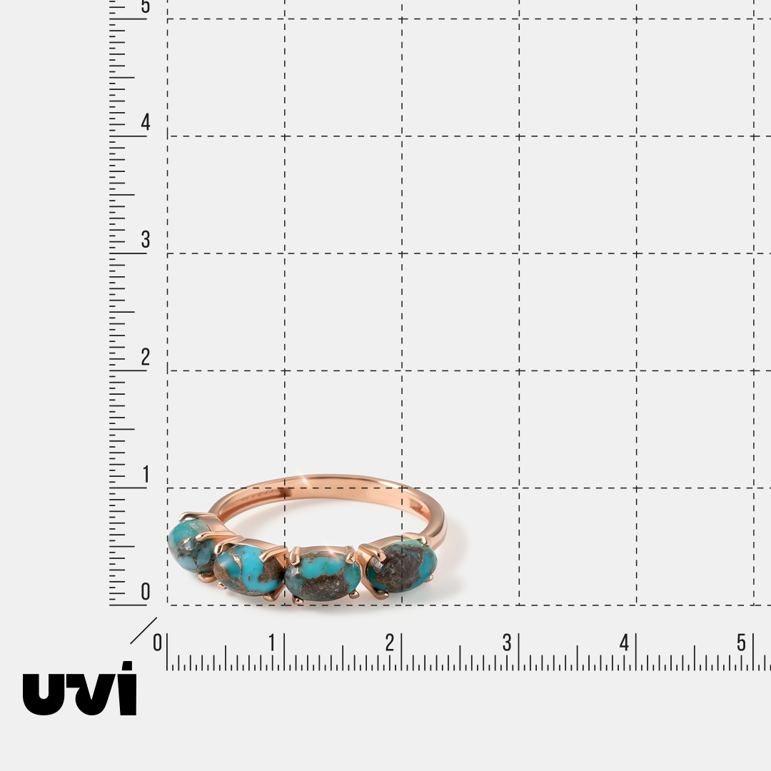 Серебряное кольцо с бирюзой