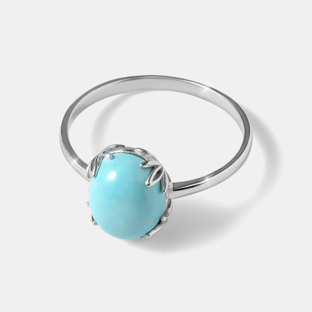 Серебряное кольцо с бирюзой