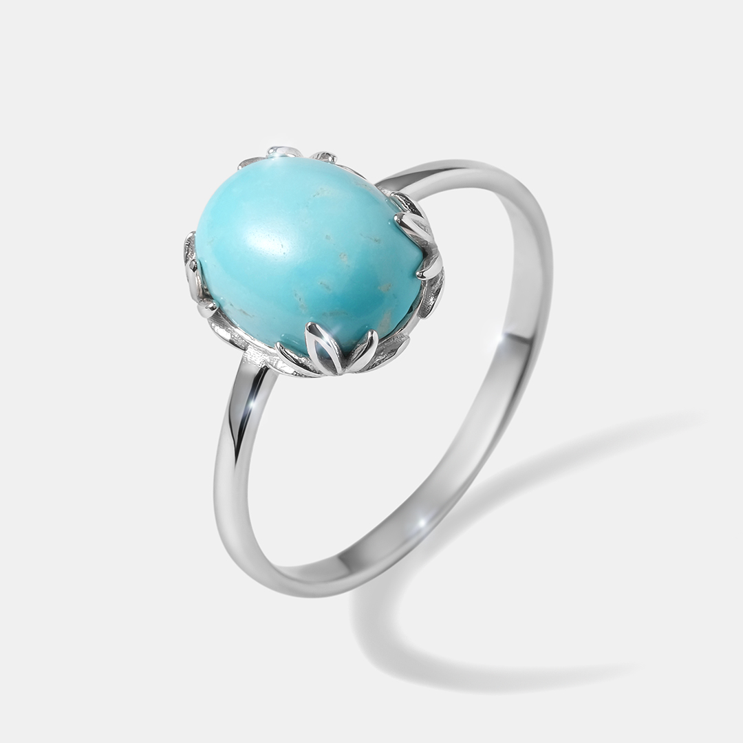 Серебряное кольцо с бирюзой