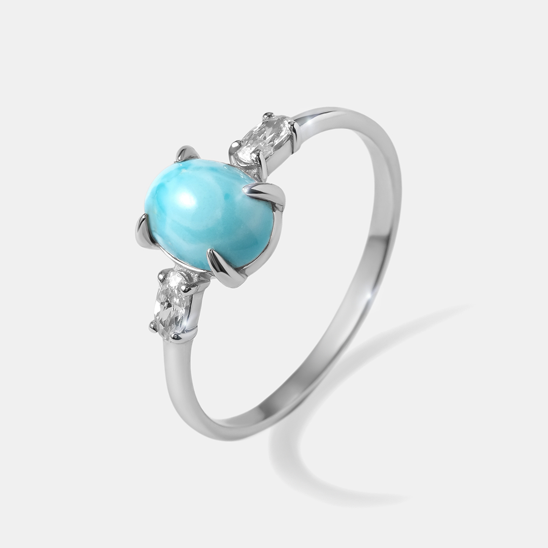 Серебряное кольцо с бирюзой