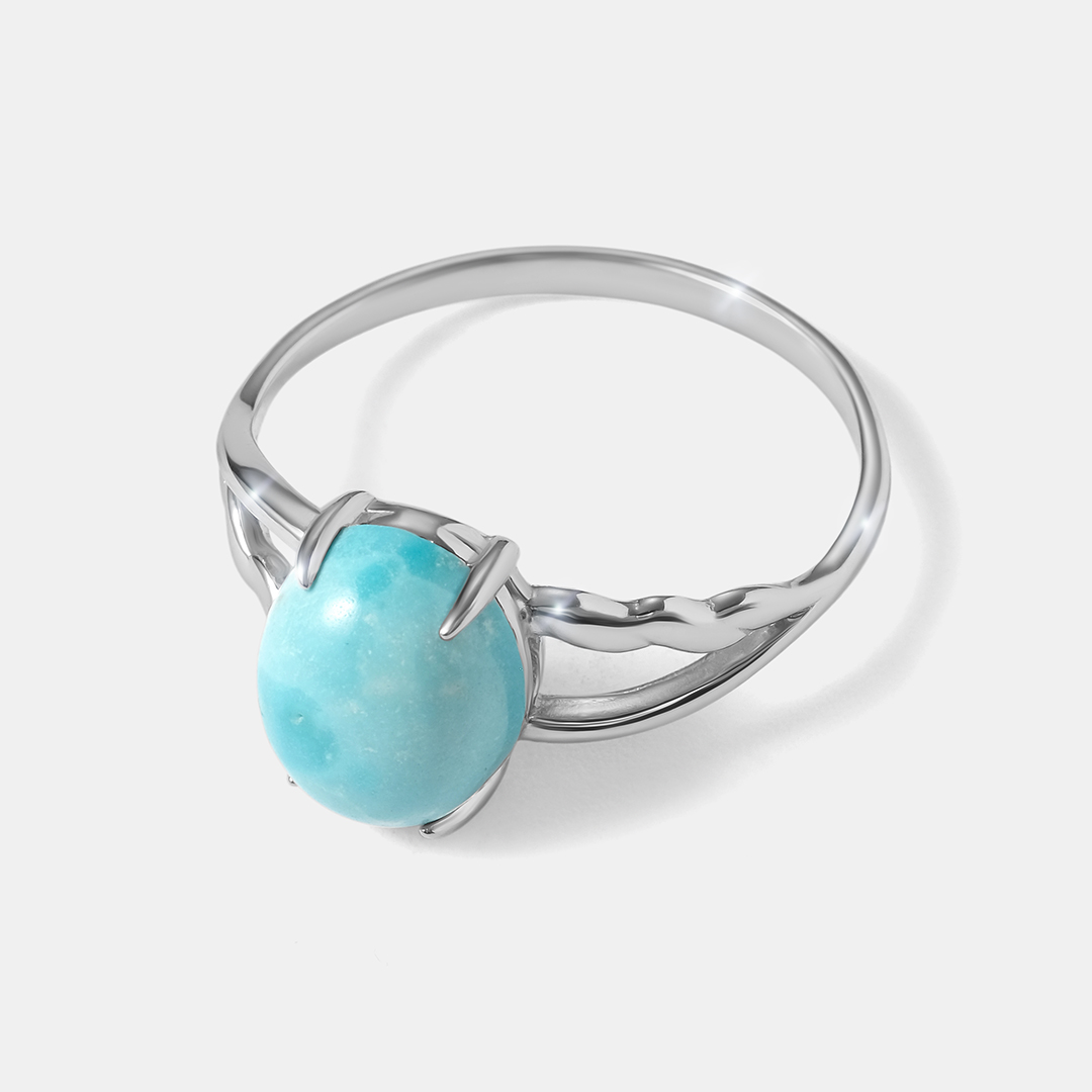 Серебряное кольцо с бирюзой