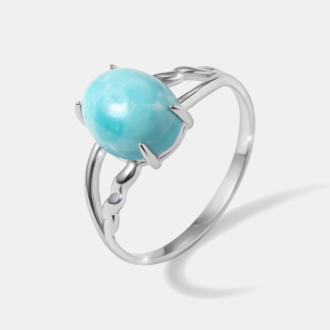 Серебряное кольцо с бирюзой