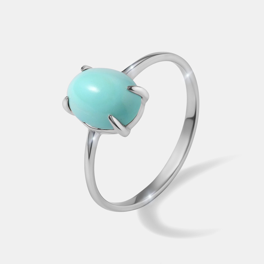 Серебряное кольцо с бирюзой