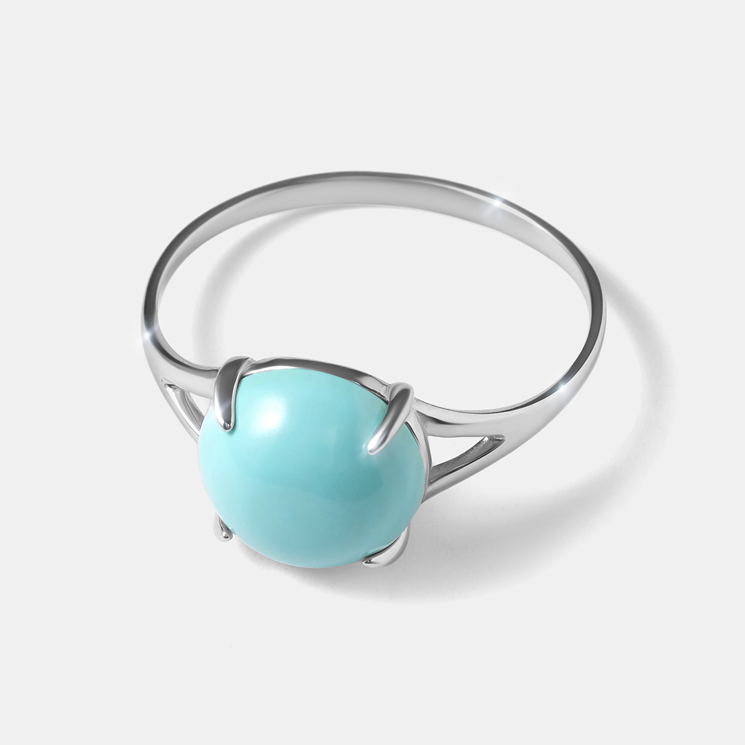 Серебряное кольцо с бирюзой