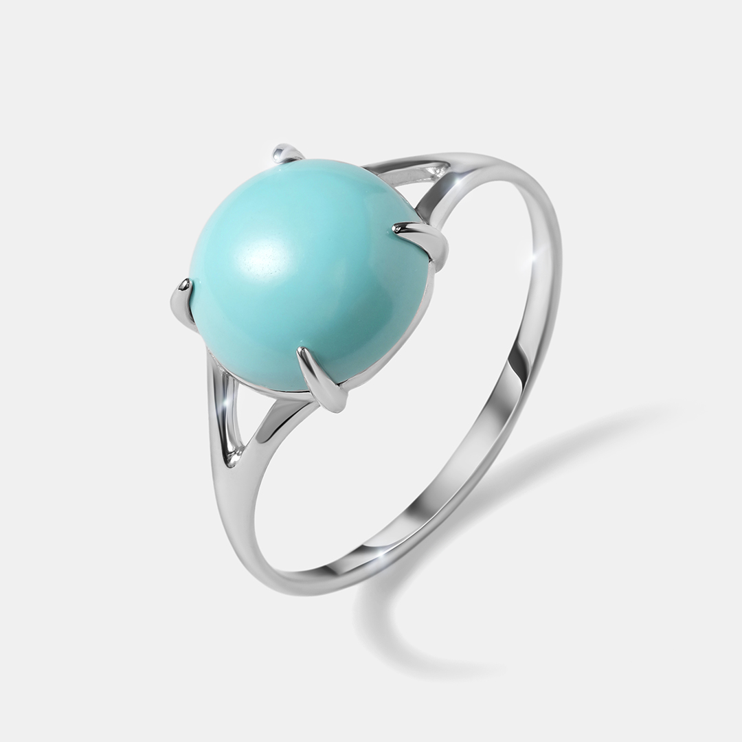 Серебряное кольцо с бирюзой