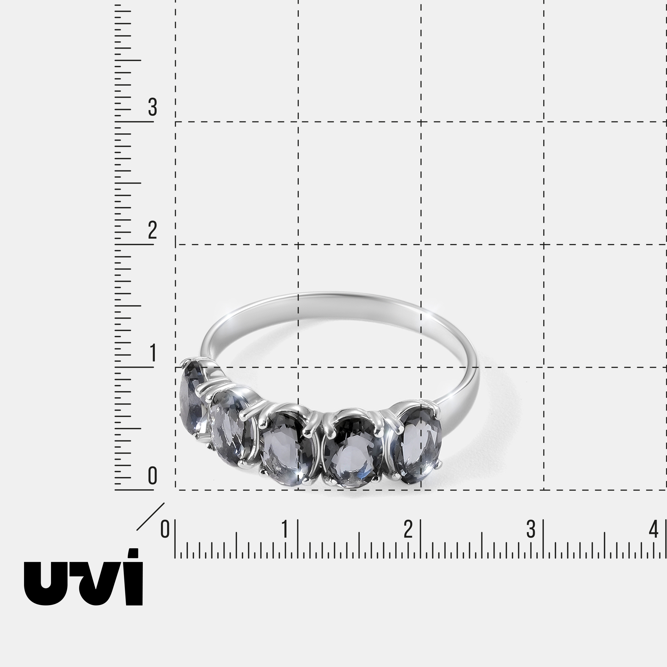 Серебряное кольцо с горным хрусталем