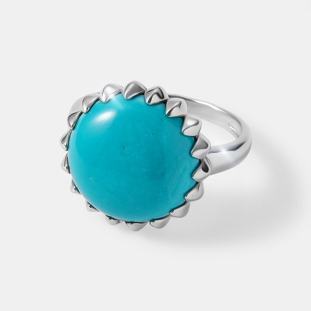 Серебряное кольцо с бирюзой