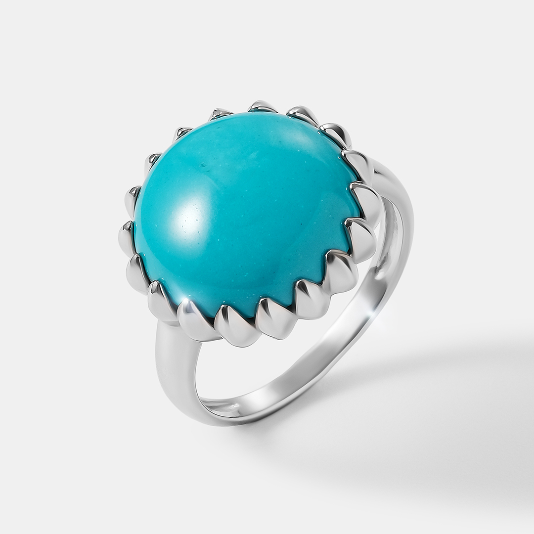 Серебряное кольцо с бирюзой
