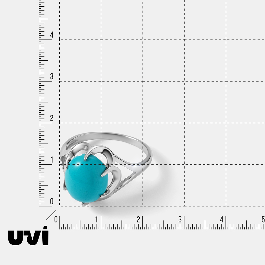 Серебряное кольцо с бирюзой