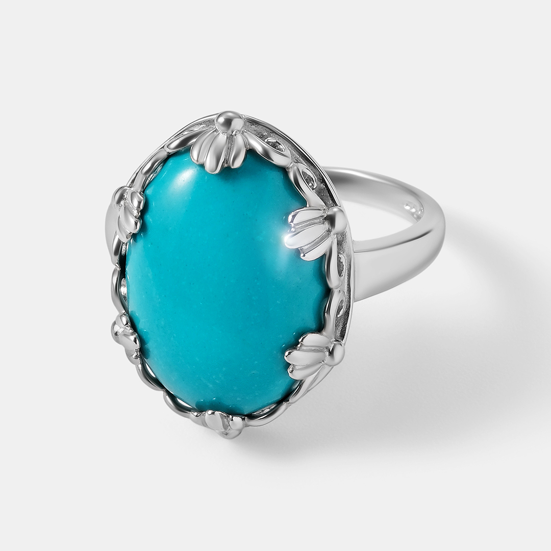 Серебряное кольцо с бирюзой