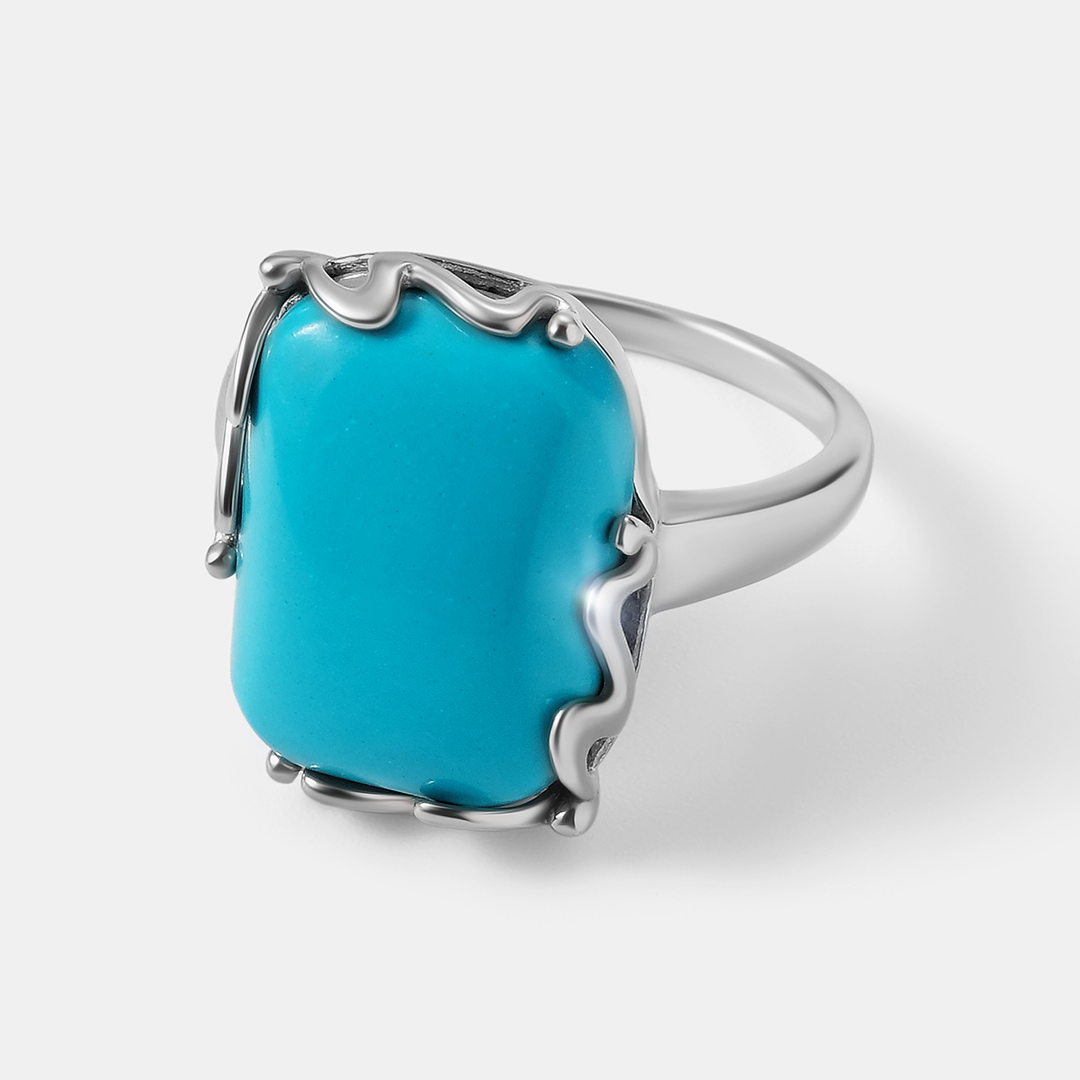 Серебряное кольцо с бирюзой