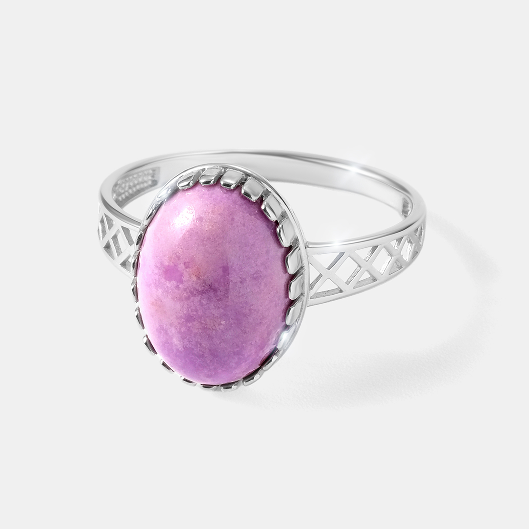 Серебряное кольцо с фосфосидеритом