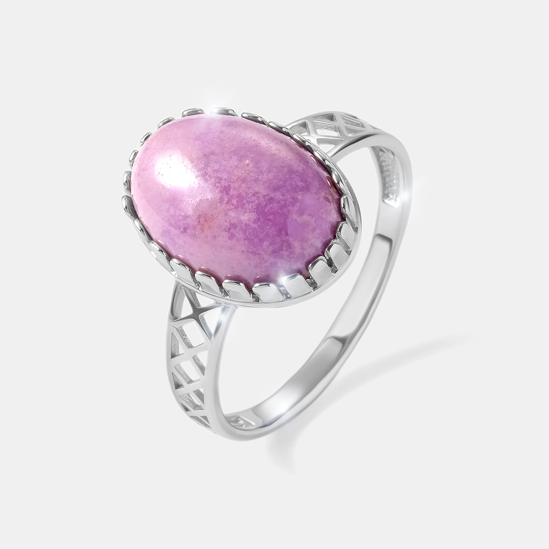 Серебряное кольцо с фосфосидеритом