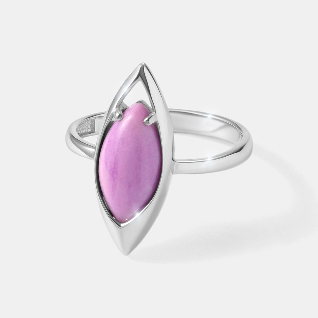 Серебряное кольцо с фосфосидеритом