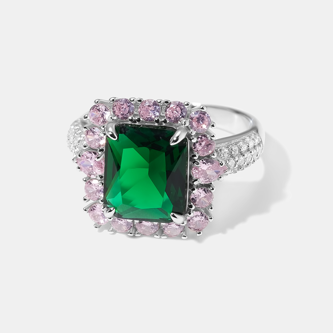 Серебряное кольцо с алпанитом