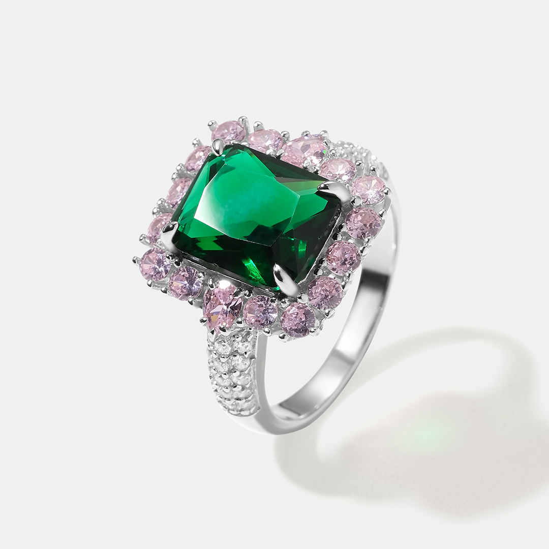 Серебряное кольцо с алпанитом