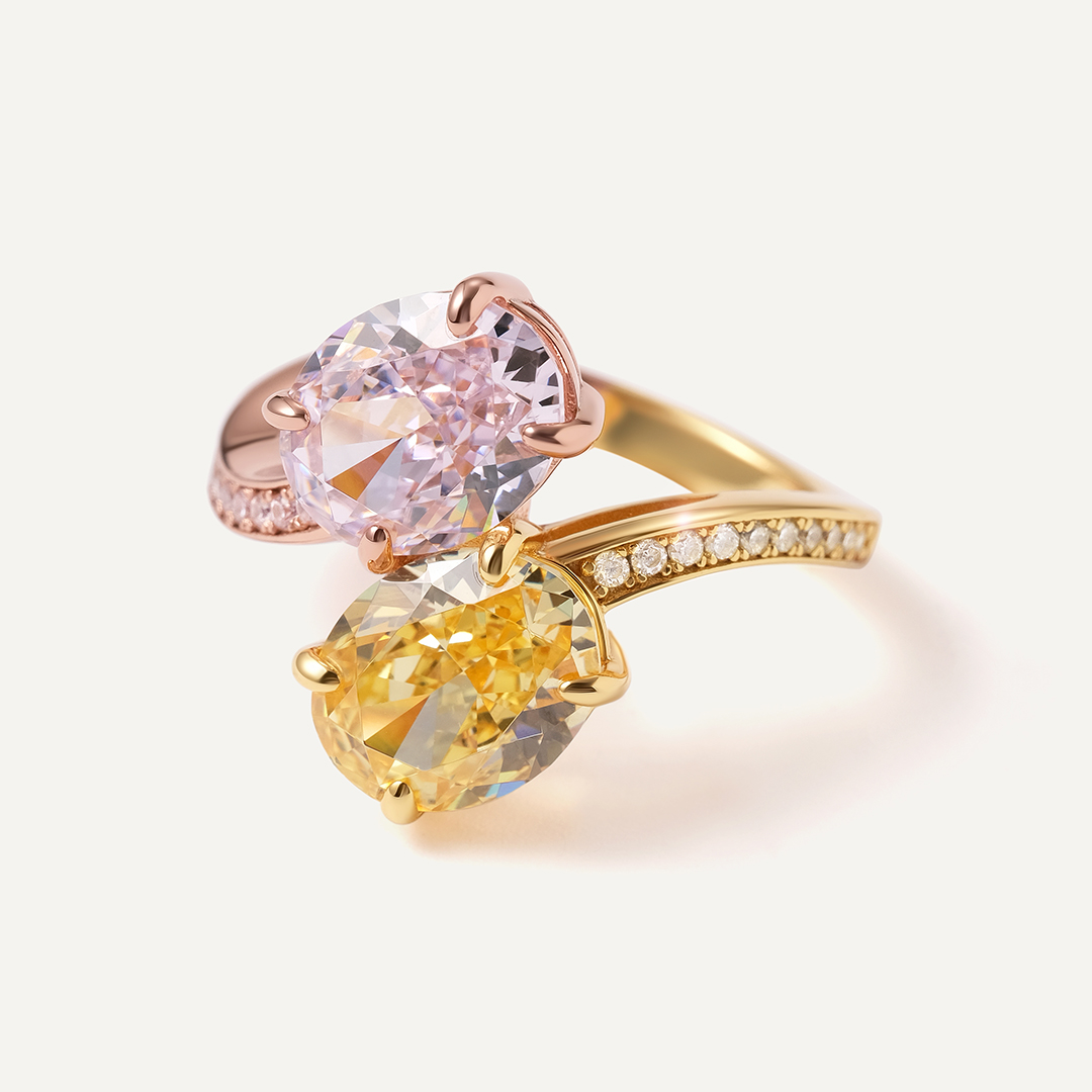 Серебряное кольцо с кубическим цирконием