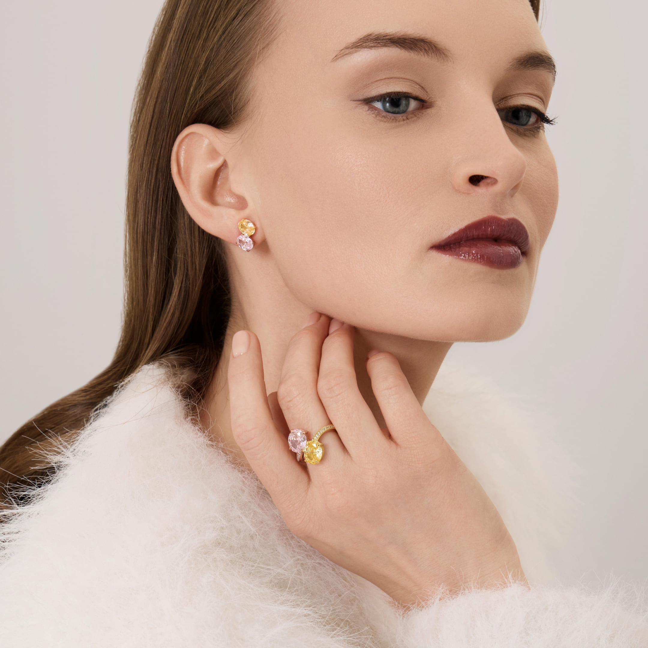 Серебряное кольцо с кубическим цирконием