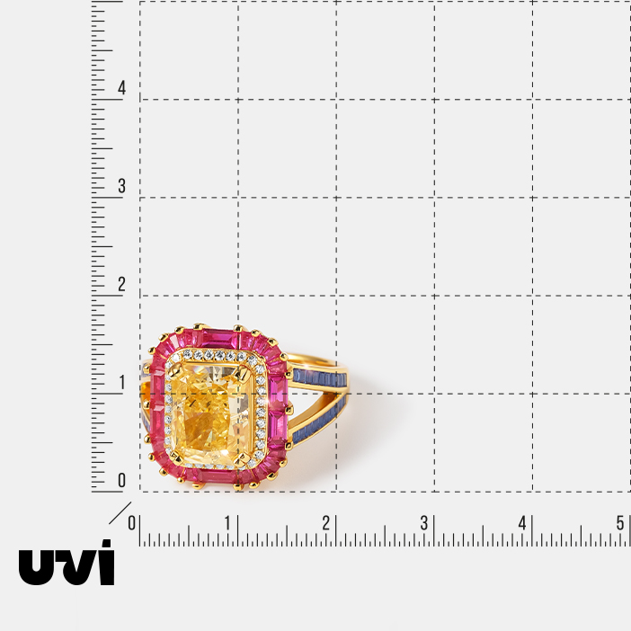 Серебряное кольцо с кубическим цирконием