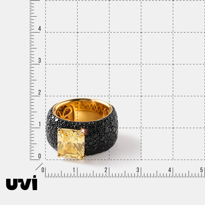 Серебряное кольцо с кубическим цирконием
