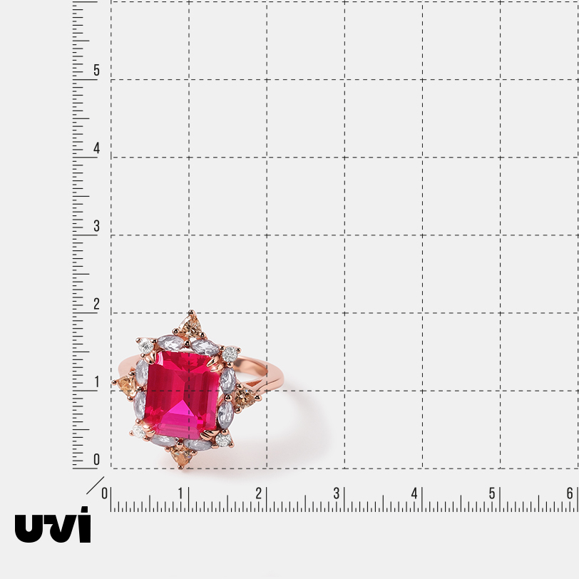 Серебряное кольцо с кубическим цирконием